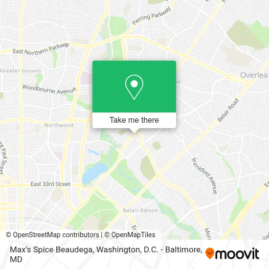 Max's Spice Beaudega map