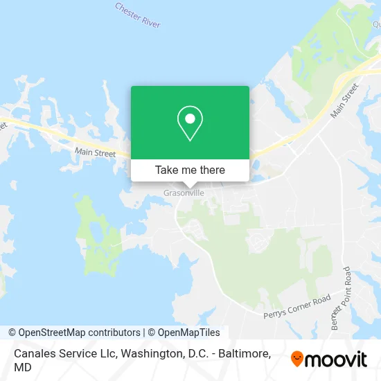 Canales Service Llc map