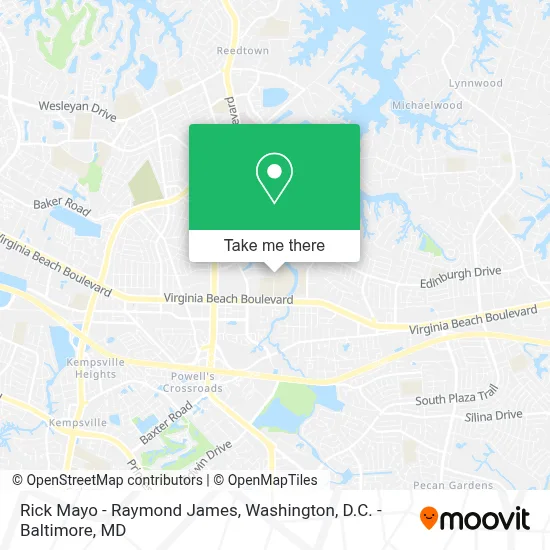 Rick Mayo - Raymond James map
