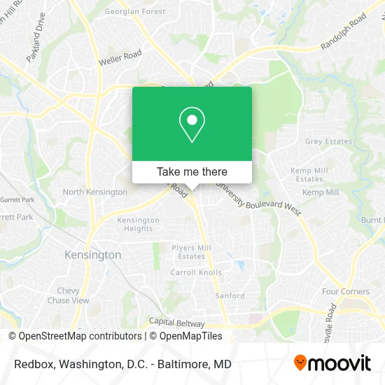 Redbox map