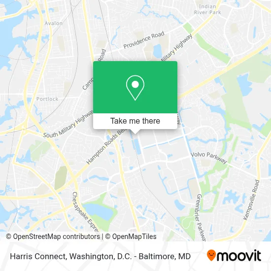 Harris Connect map