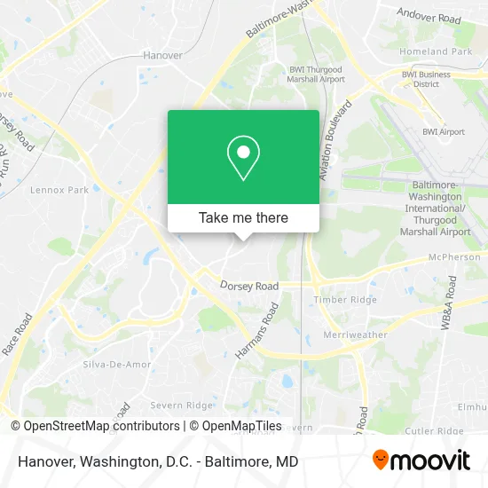 Hanover map