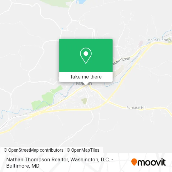 Nathan Thompson Realtor map