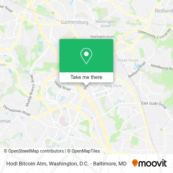 Hodl Bitcoin Atm map
