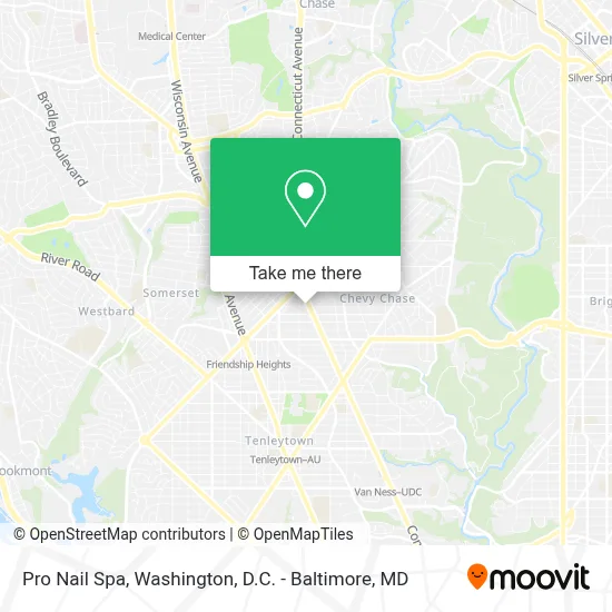 Pro Nail Spa map