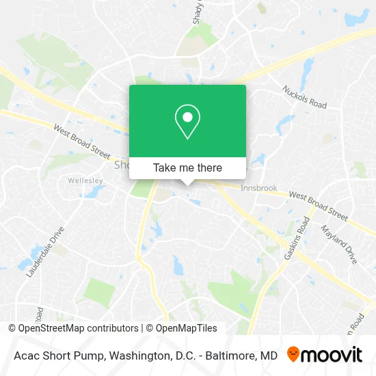 Acac Short Pump map