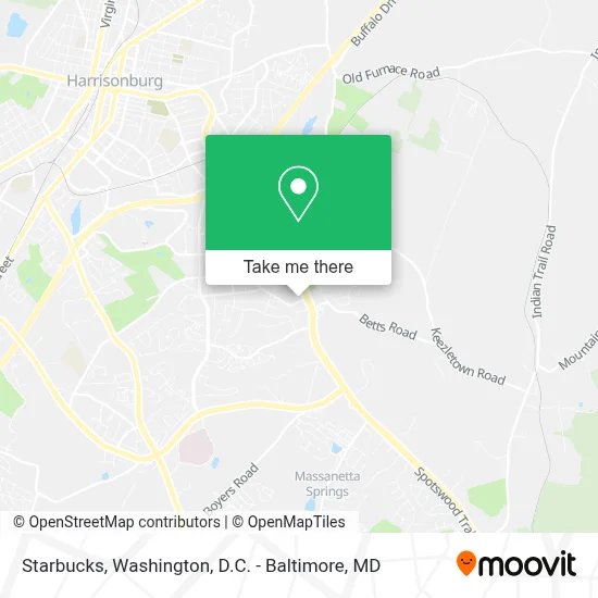 Starbucks map