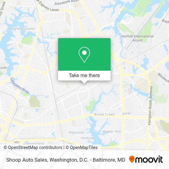 Shoop Auto Sales map