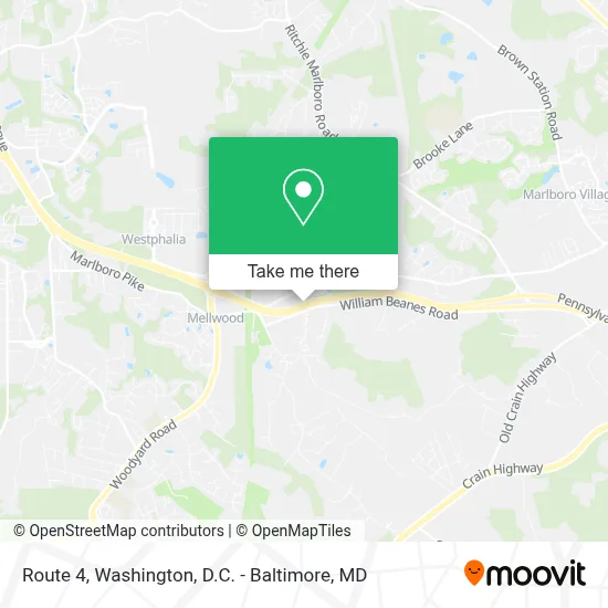 Route 4 map