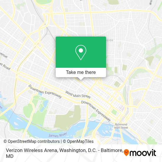 Verizon Wireless Arena map