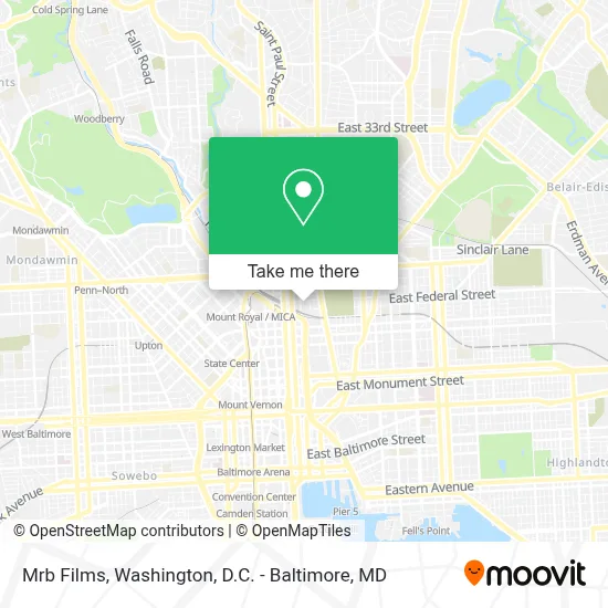 Mrb Films map