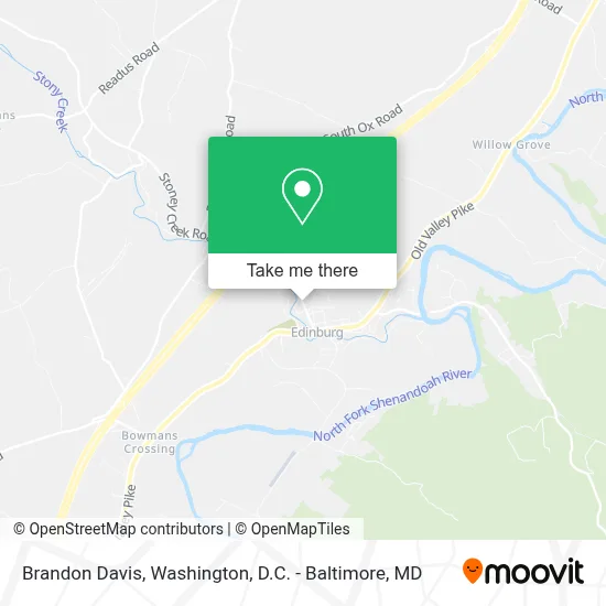Brandon Davis map