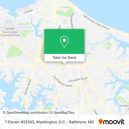 7-Eleven #23345 map