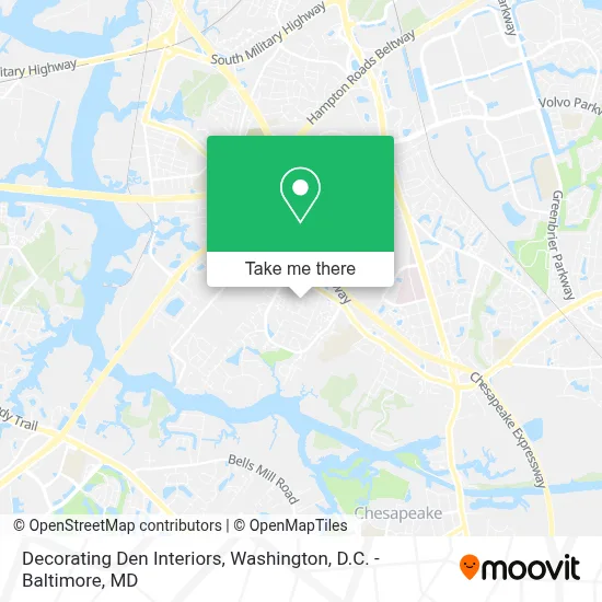 Decorating Den Interiors map