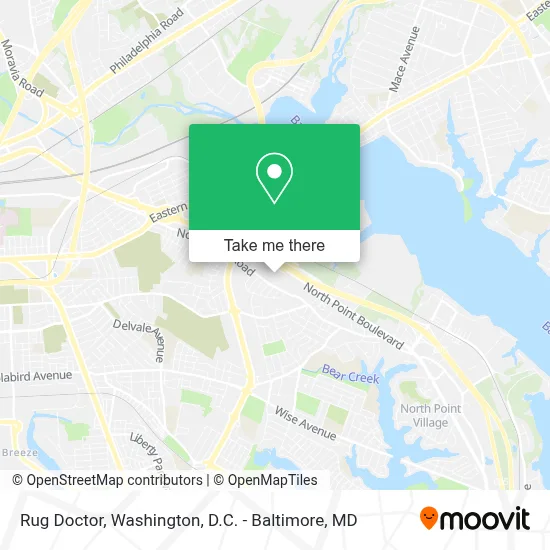 Rug Doctor map