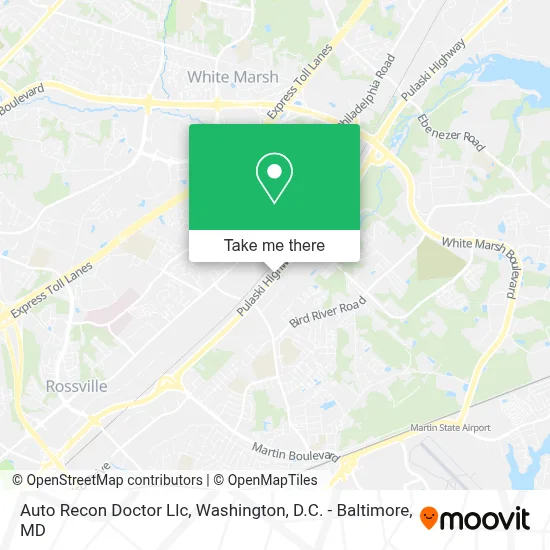 Auto Recon Doctor Llc map
