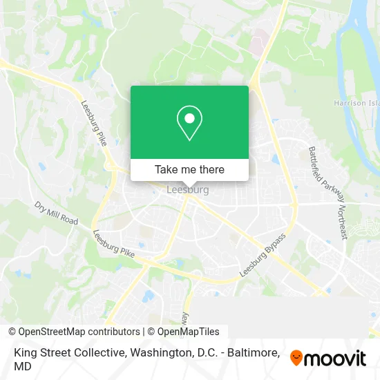 King Street Collective map
