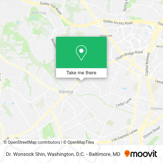 Dr. Wonsock Shin map