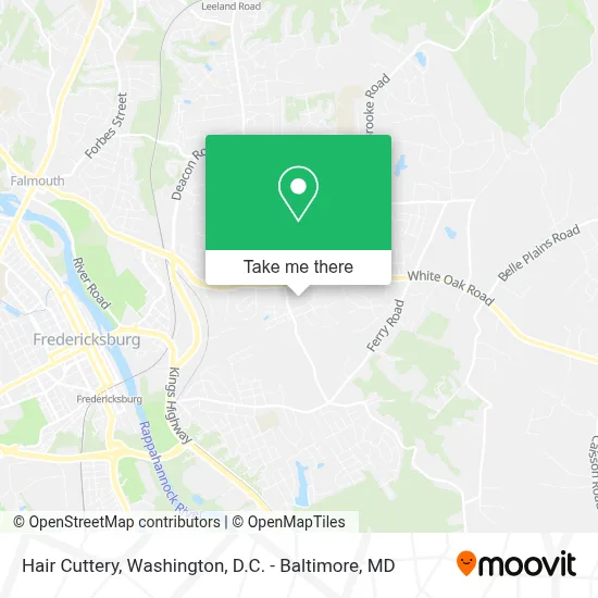 Hair Cuttery map