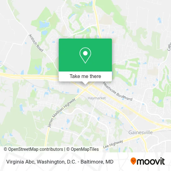 Virginia Abc map