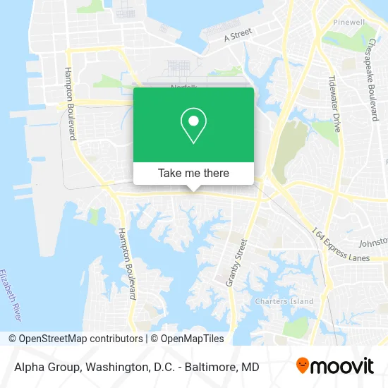 Alpha Group map