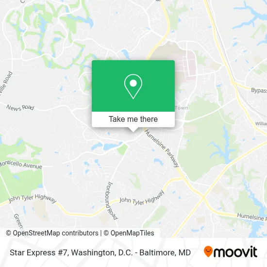 Star Express #7 map