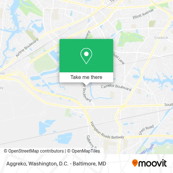 Aggreko map