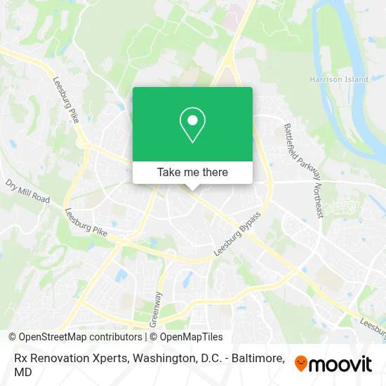 Rx Renovation Xperts map