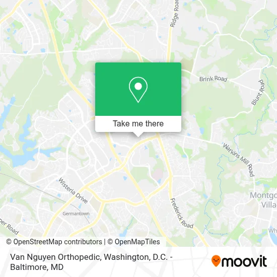 Van Nguyen Orthopedic map