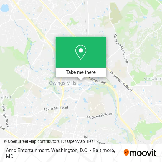 Amc Entertainment map
