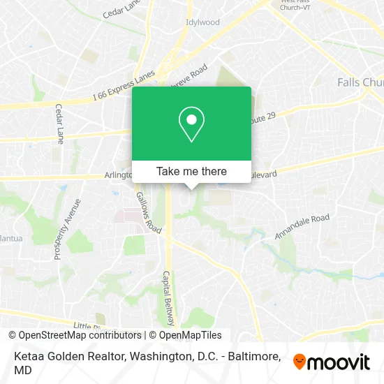 Ketaa Golden Realtor map