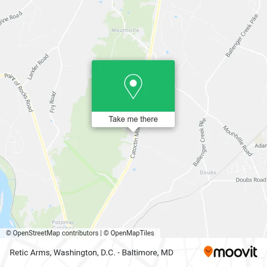 Retic Arms map