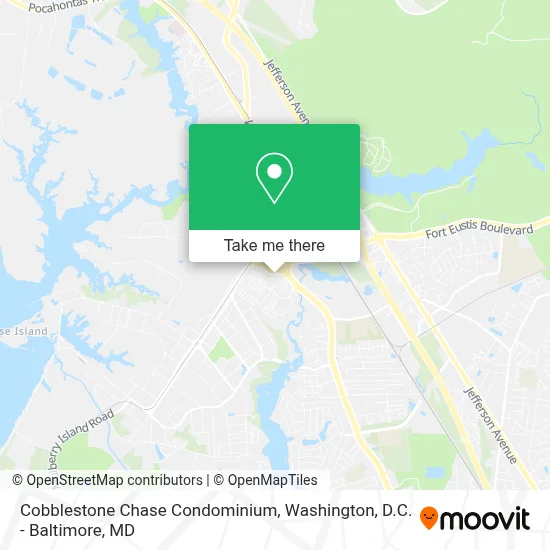 Cobblestone Chase Condominium map