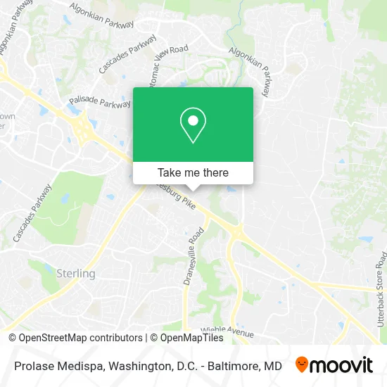 Prolase Medispa map