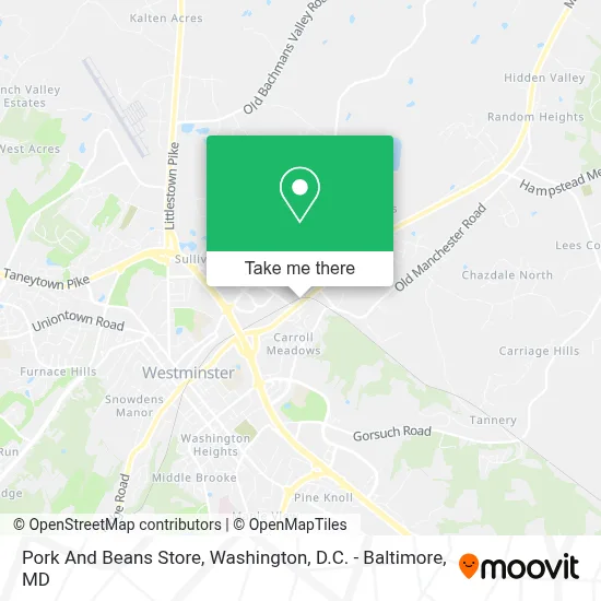 Pork And Beans Store map