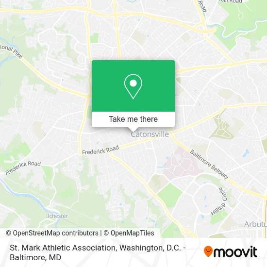 St. Mark Athletic Association map
