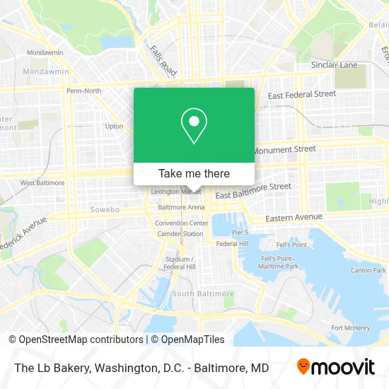 The Lb Bakery map