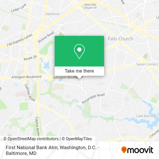 First National Bank Atm map
