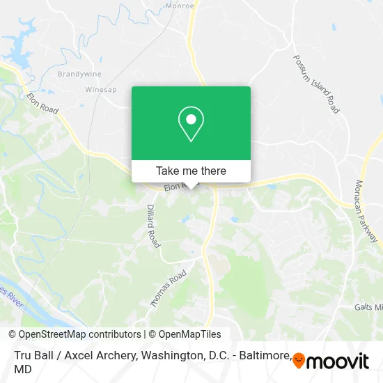 Tru Ball / Axcel Archery map