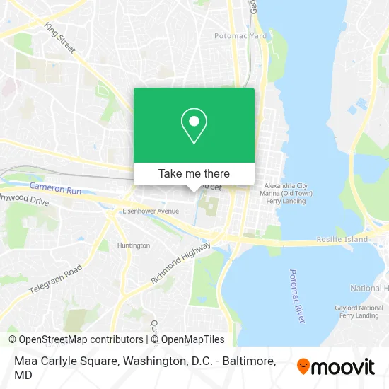Maa Carlyle Square map