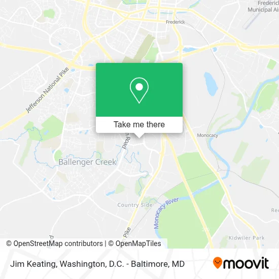 Jim Keating map