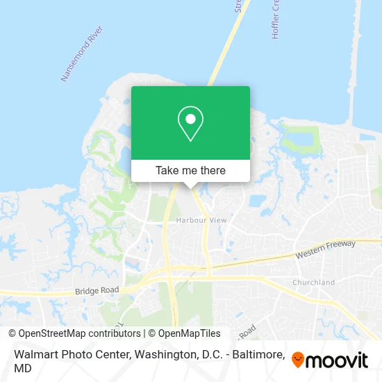 Walmart Photo Center map