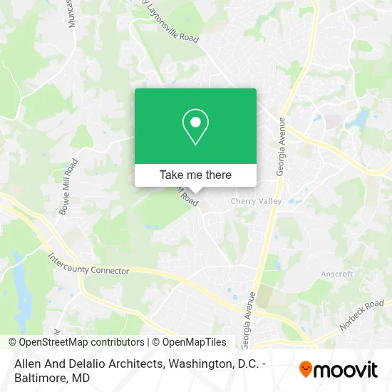 Allen And Delalio Architects map