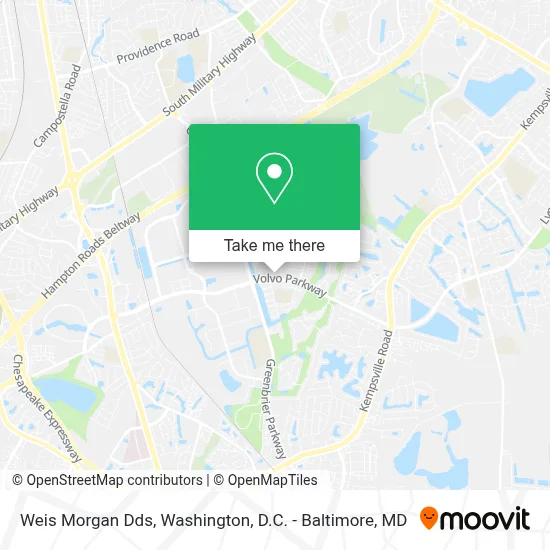 Weis Morgan Dds map