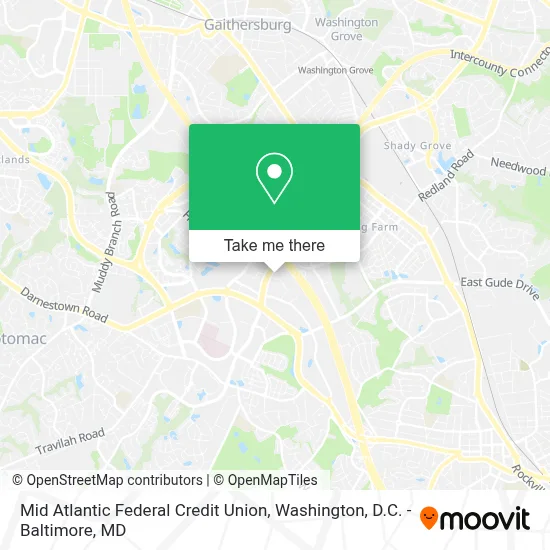 Mid Atlantic Federal Credit Union map