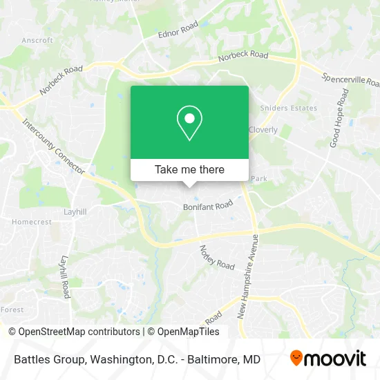 Battles Group map