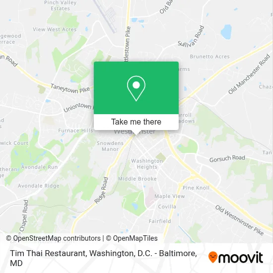 Tim Thai Restaurant map