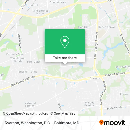Ryerson map