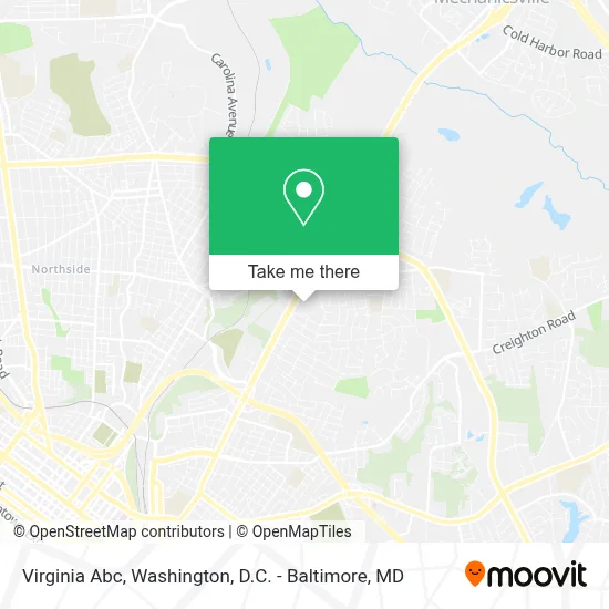 Virginia Abc map