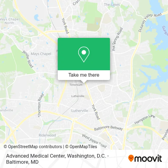 Advanced Medical Center map
